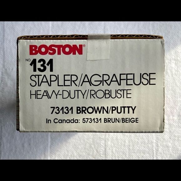 Vintage Boston 131 Stapler Heavy Duty 100 Page Capacity New Old Stock Unused. - Picture 4 of 8